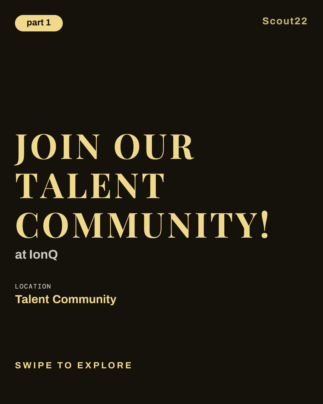 Join Our Talent Community! at IonQ