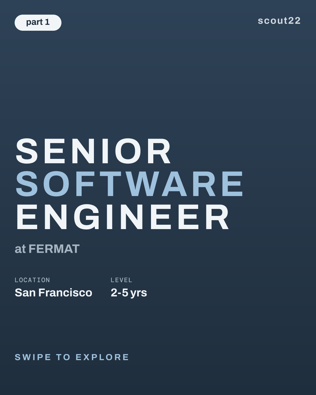 Senior Software Engineer at FERMAT