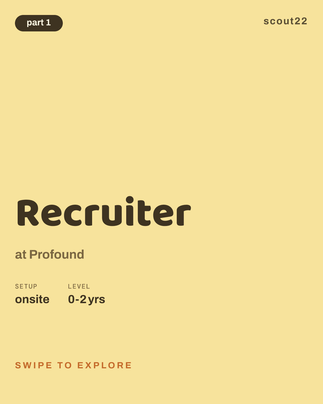 Recruiter at Profound
