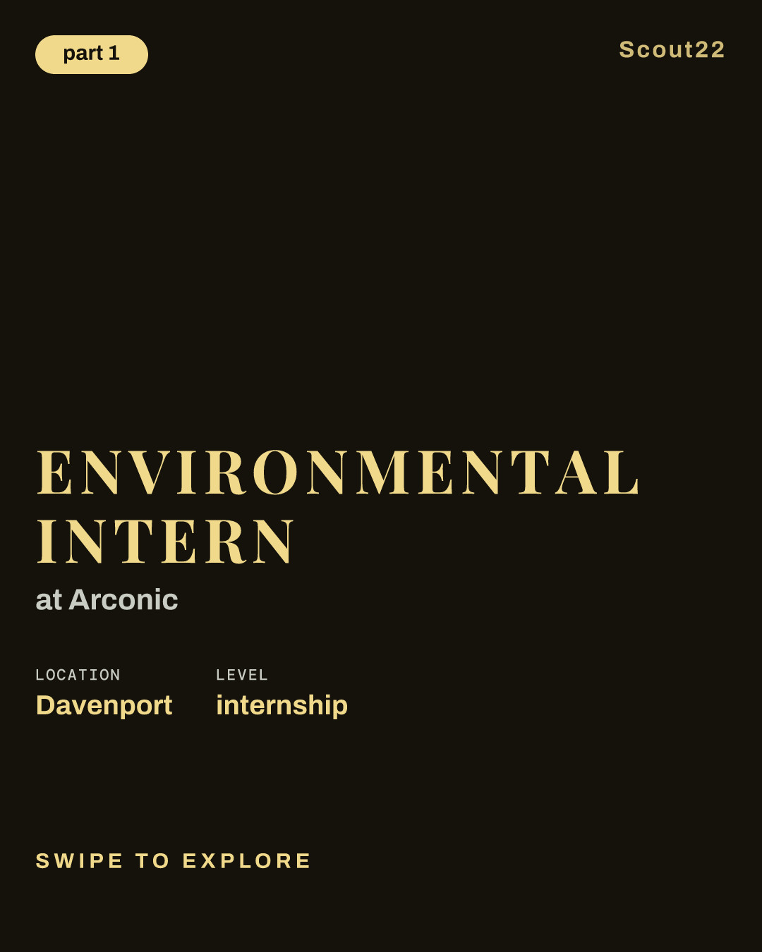 Environmental Intern at Arconic
