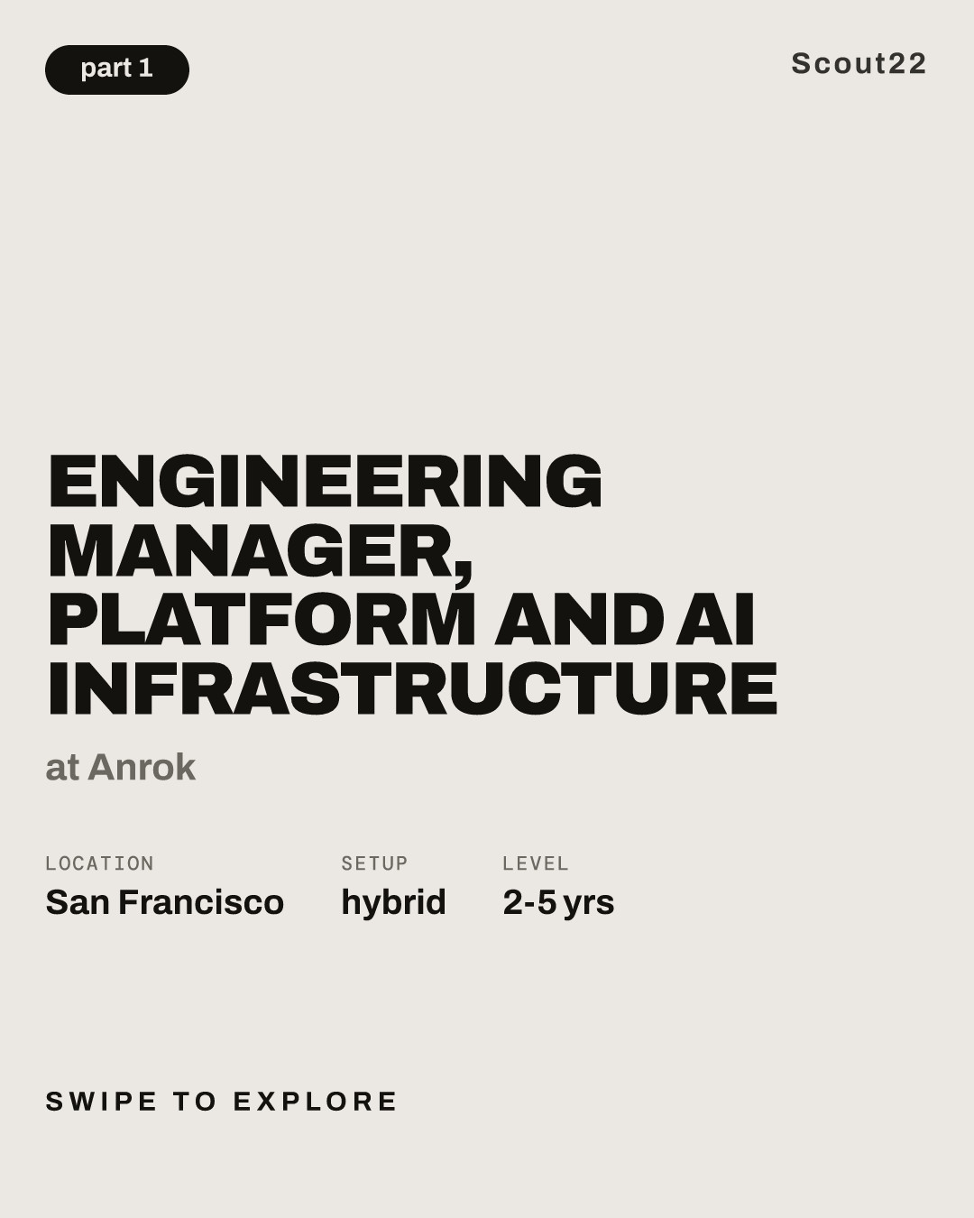 Engineering Manager, Platform and AI Infrastructure at Anrok