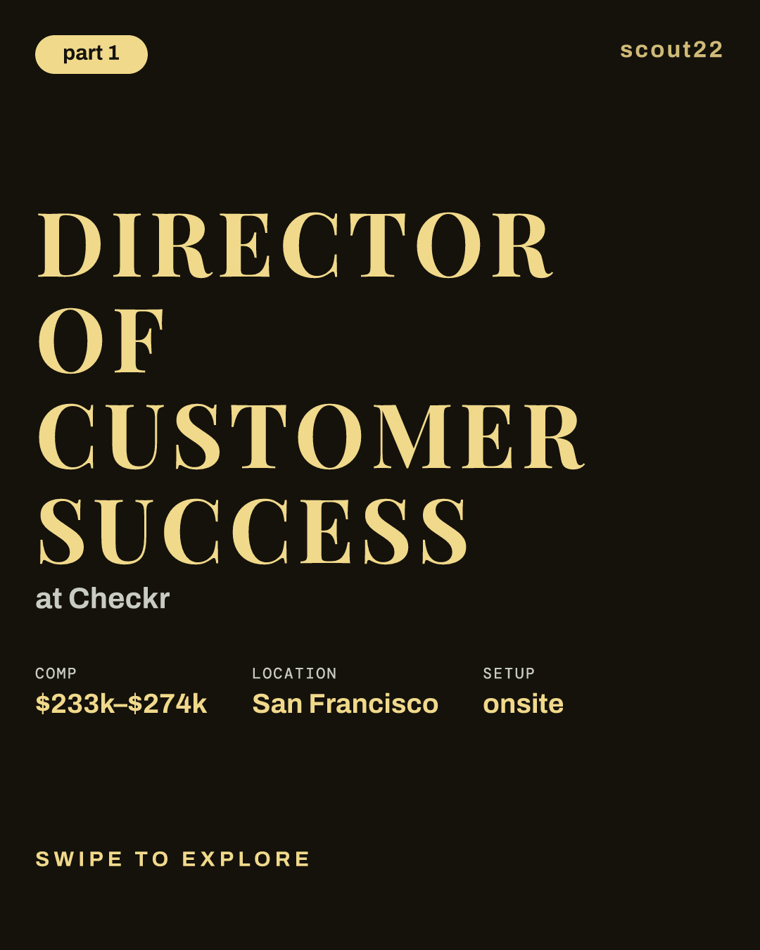 Director of Customer Success at Checkr