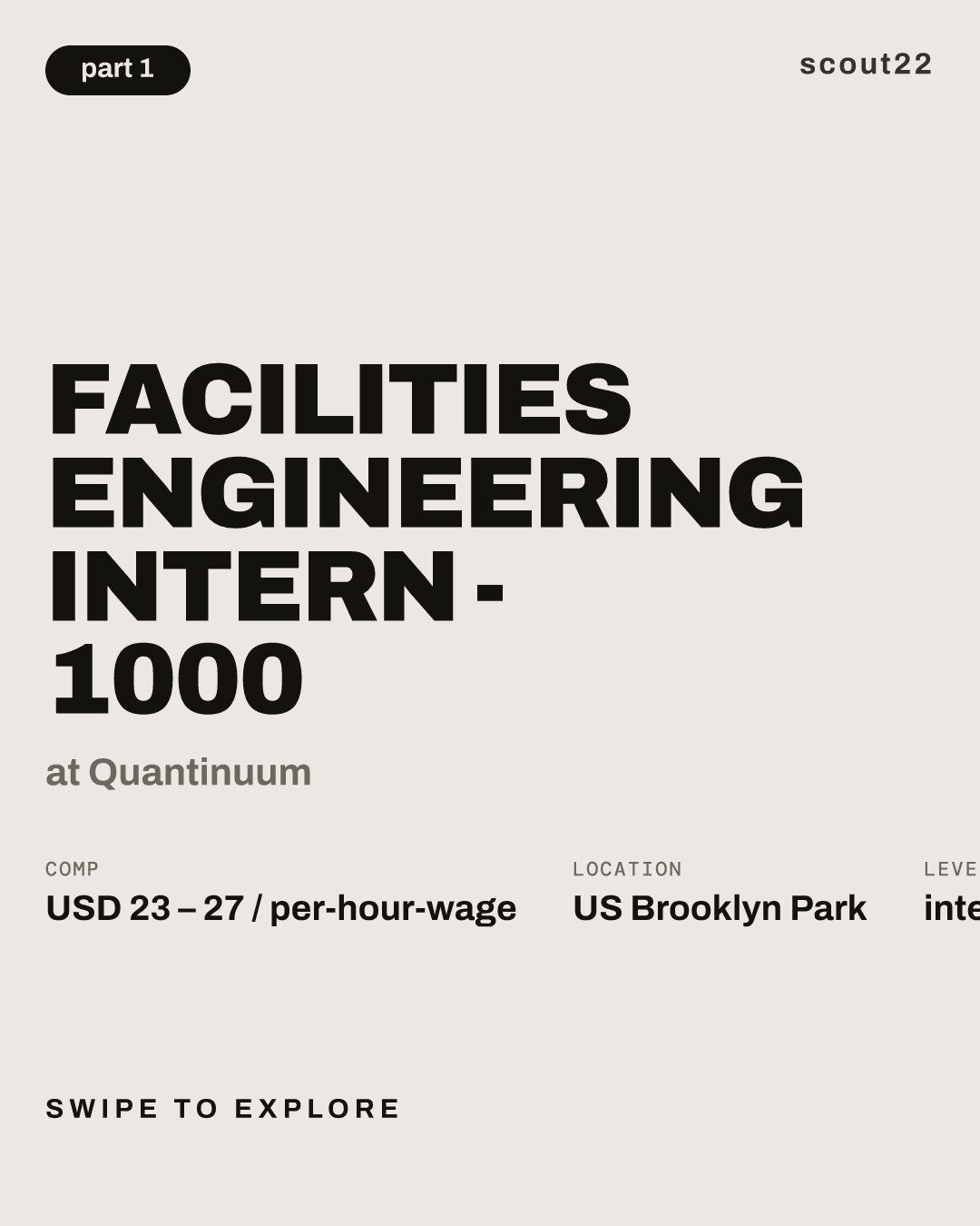 Facilities Engineering Intern - 1000 at Quantinuum