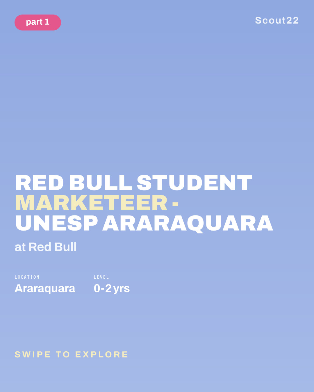 Red Bull Student Marketeer - UNESP Araraquara at Red Bull