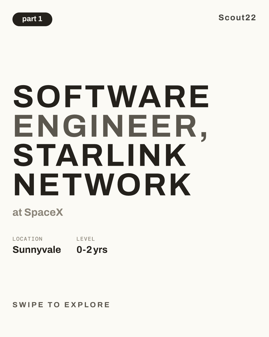 Software Engineer, Starlink Network at SpaceX