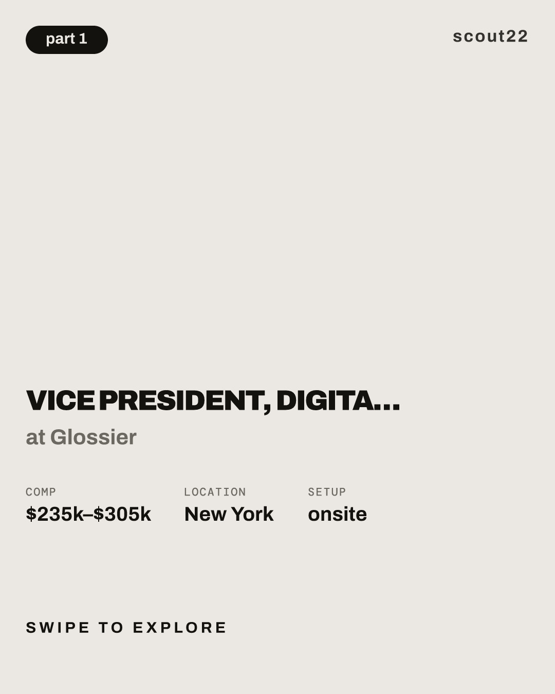 Vice President, Digital Strategy & Growth at Glossier