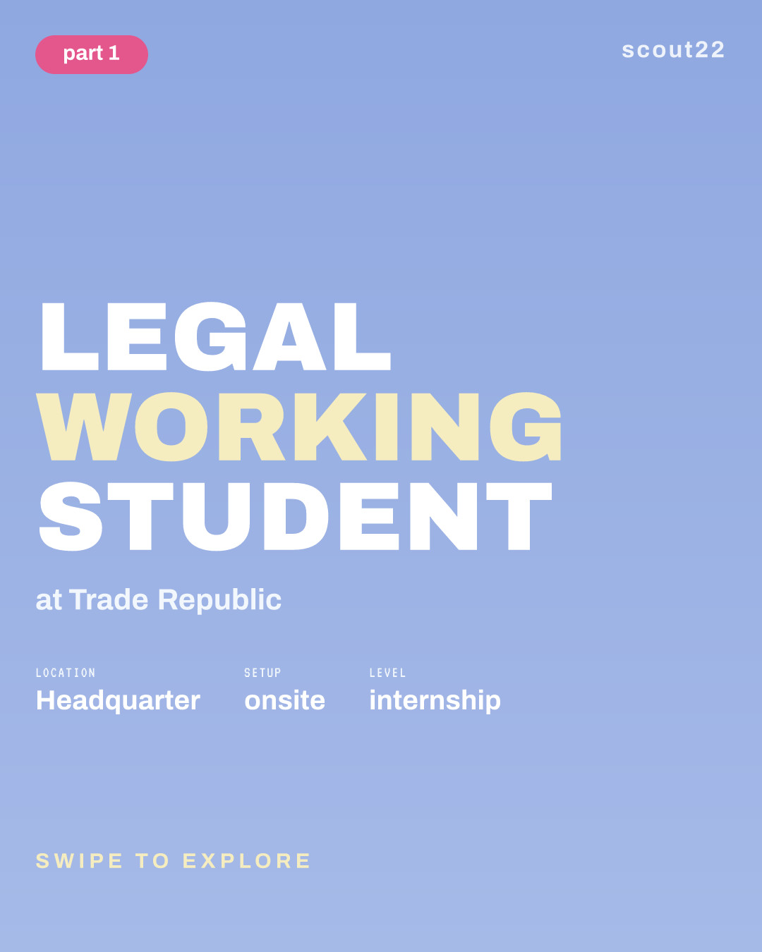 Legal Working Student at Trade Republic