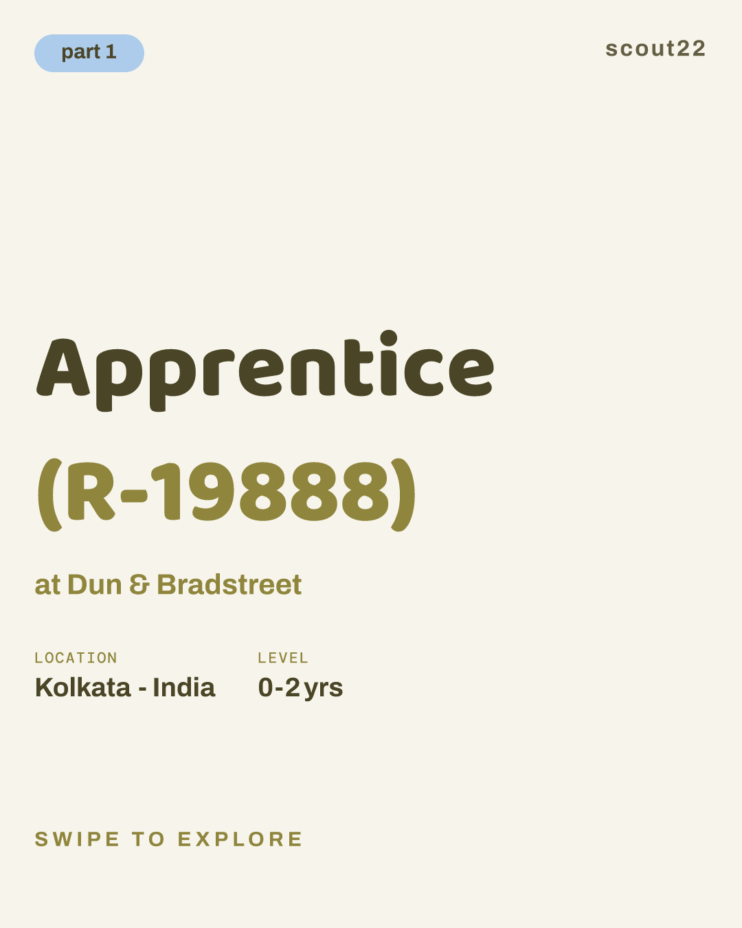 Apprentice (R-19888) at Dun & Bradstreet
