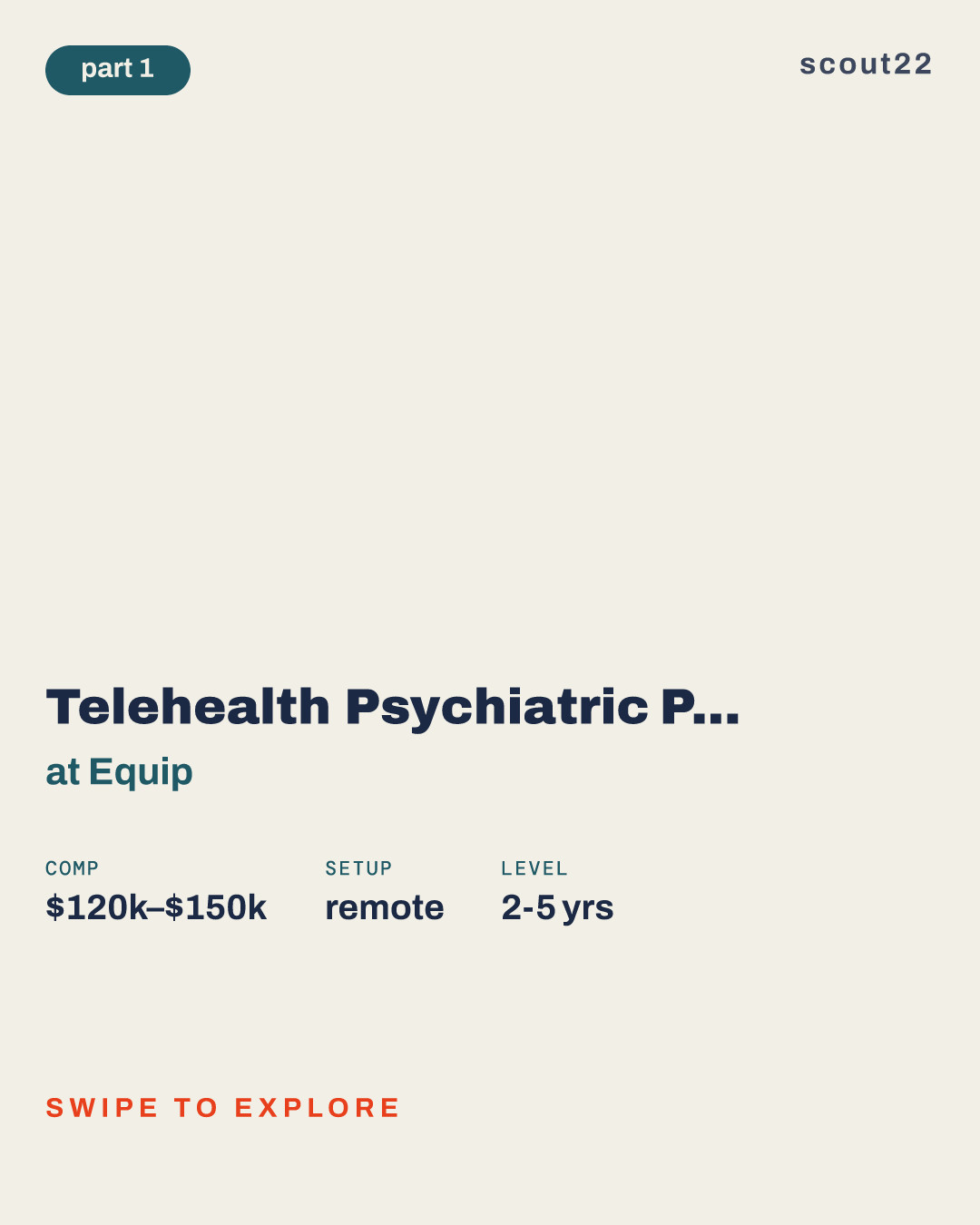 Telehealth Psychiatric Physician Assistant - Eating Disorders (PST) at Equip