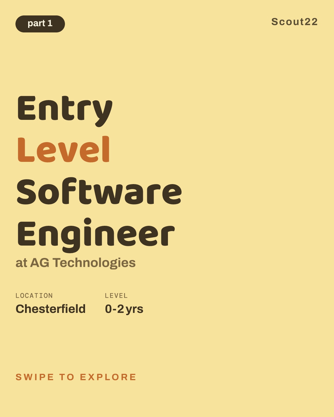 Entry Level Software Engineer at AG Technologies