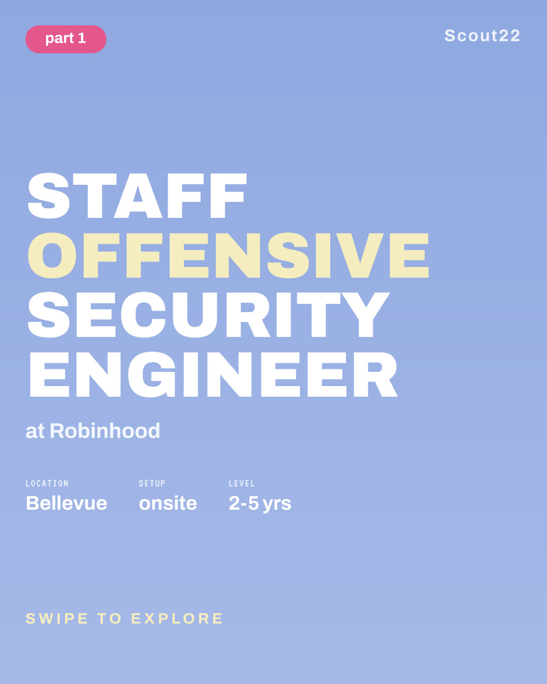 Staff Offensive Security Engineer at Robinhood
