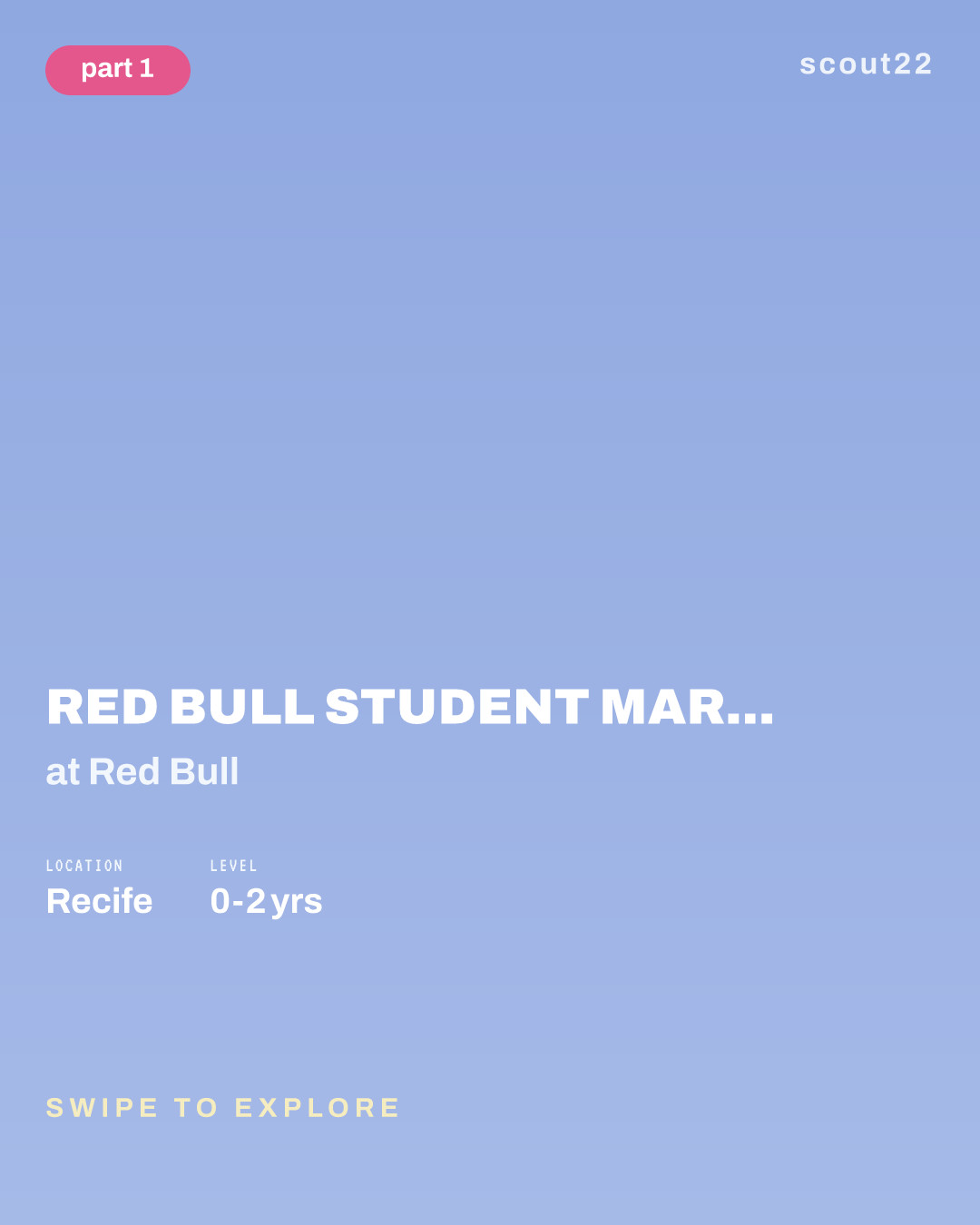 Red Bull Student Marketeer - Generalist - Pernambuco at Red Bull