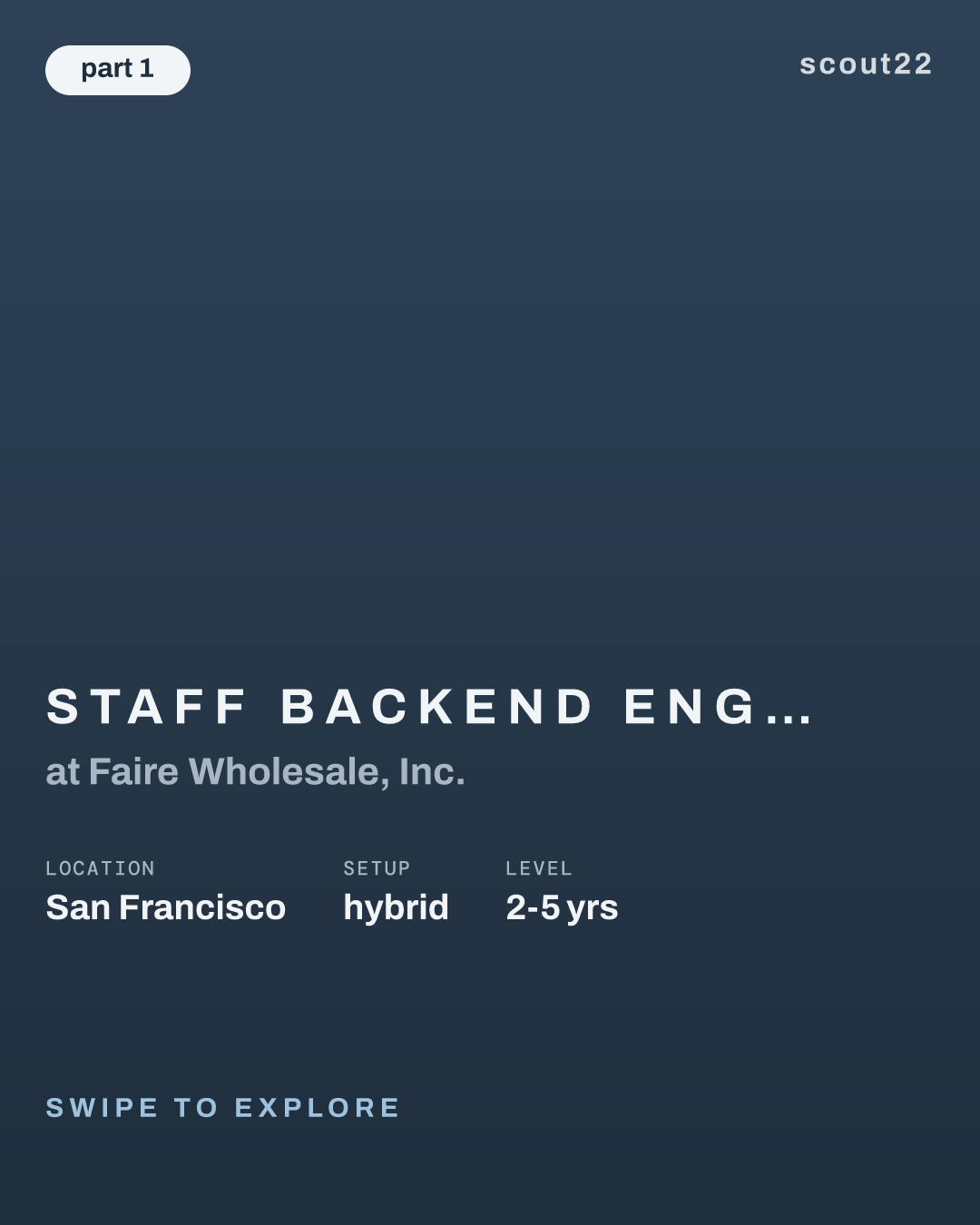 Staff Backend Engineer - Search FX (Discovery Experience) at Faire Wholesale, Inc.