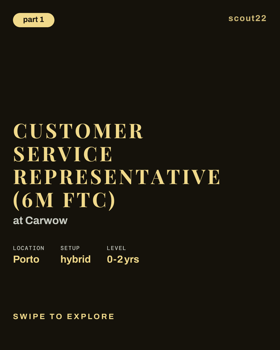Customer Service Representative (6m FTC) at Carwow