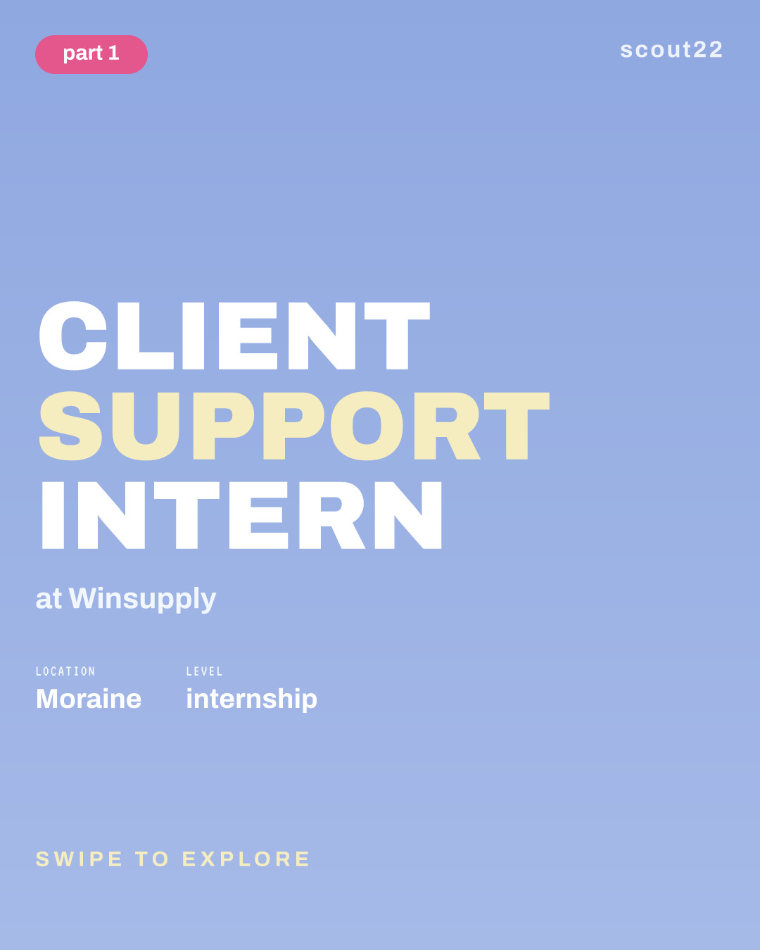 Client Support Intern at Winsupply