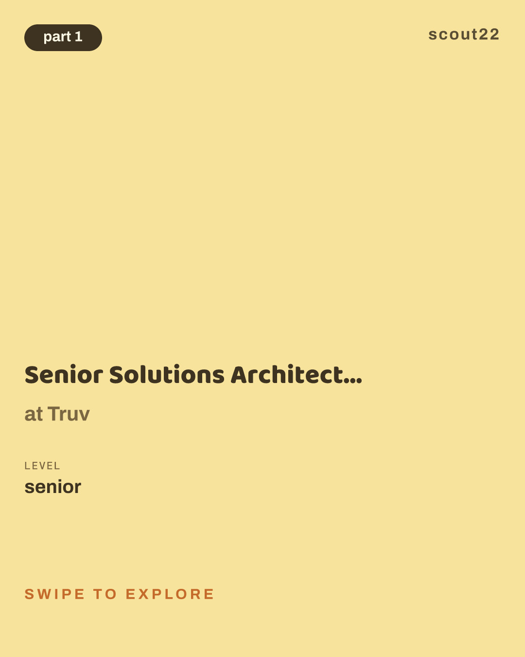 Senior Solutions Architect, Public Sector at Truv