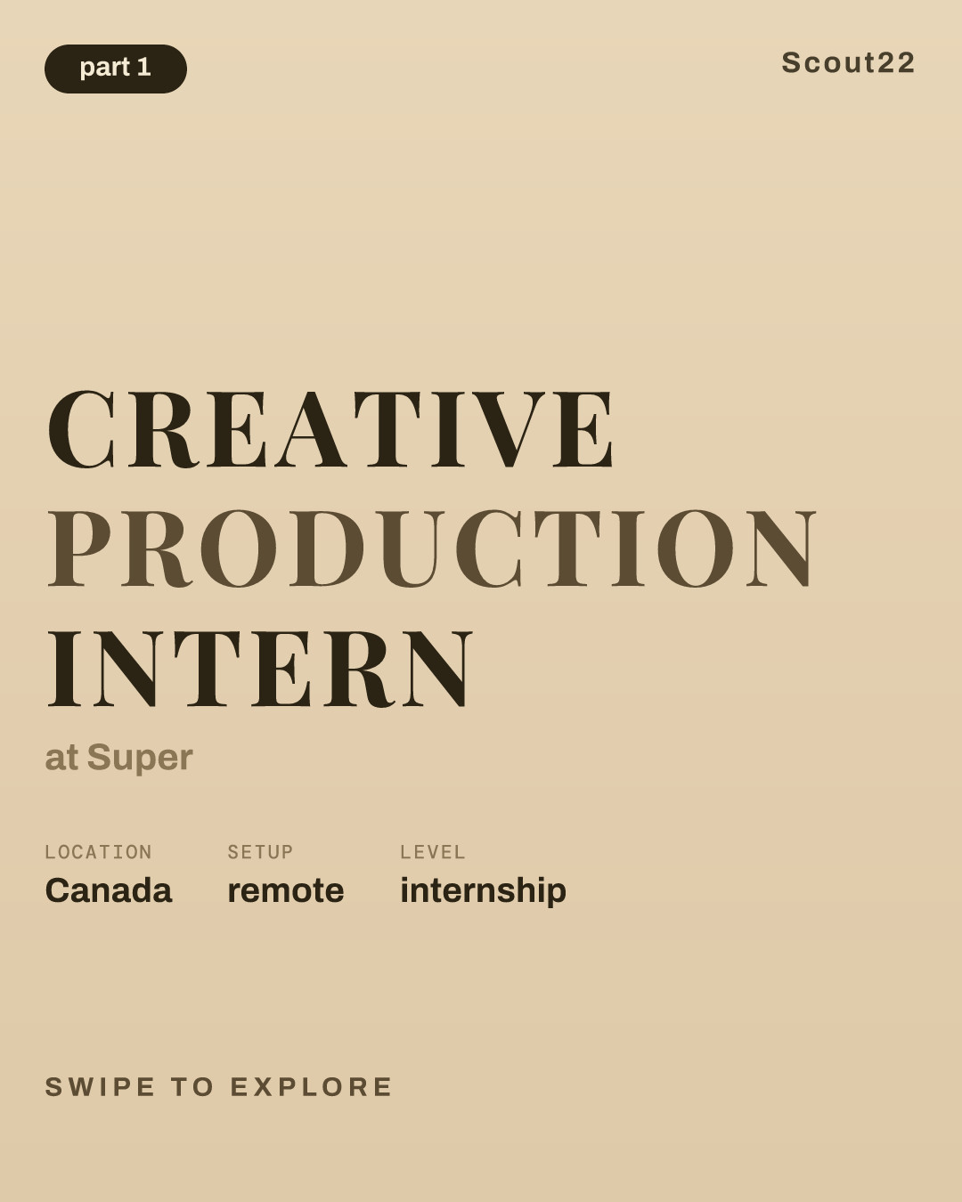 Creative Production Intern at Super