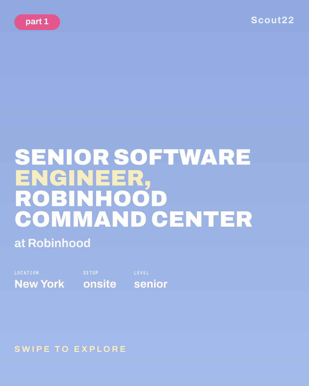 Senior Software Engineer, Robinhood Command Center at Robinhood
