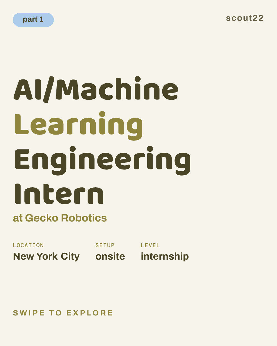 AI/Machine Learning Engineering Intern at Gecko Robotics