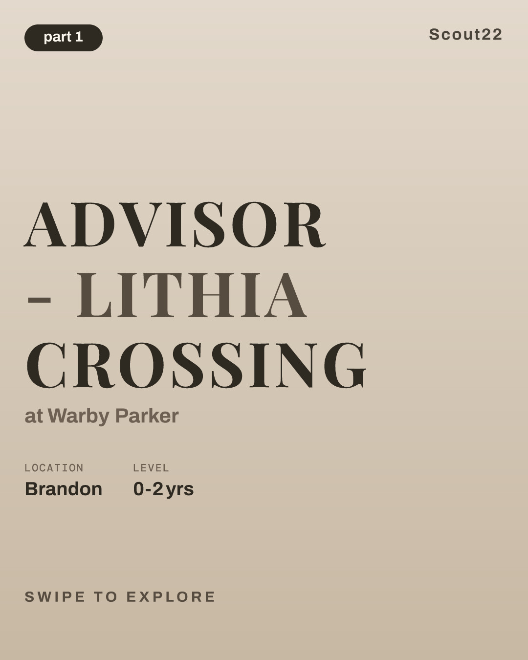 Advisor - Lithia Crossing at Warby Parker