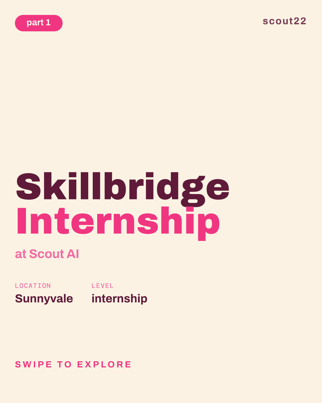 Skillbridge Internship at Scout AI