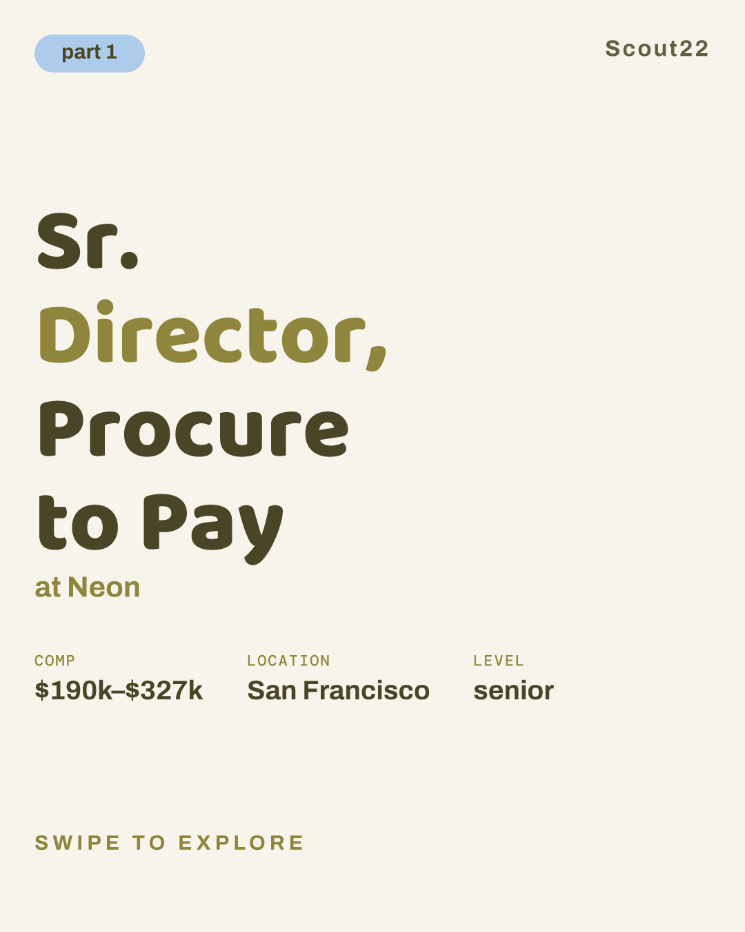 Sr. Director, Procure to Pay at Neon
