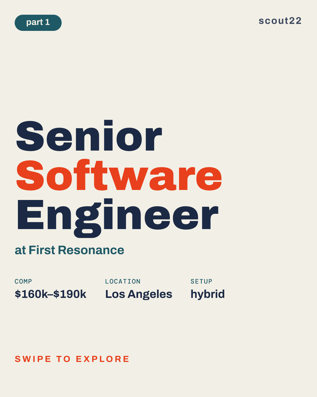 Senior Software Engineer at First Resonance