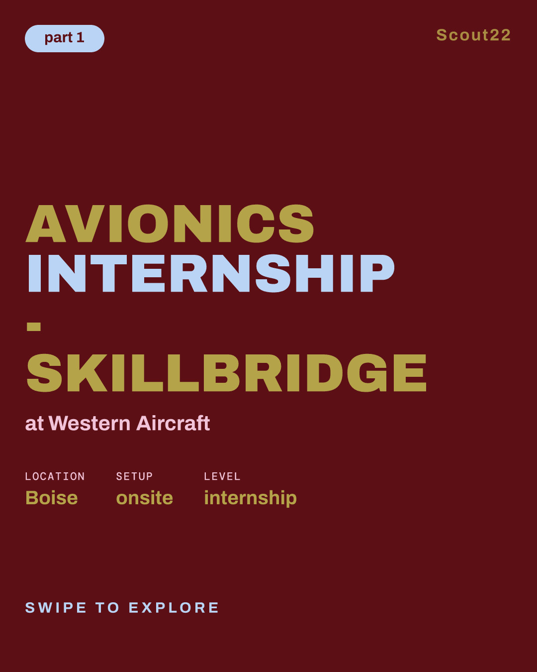 Avionics Internship - SkillBridge at Western Aircraft