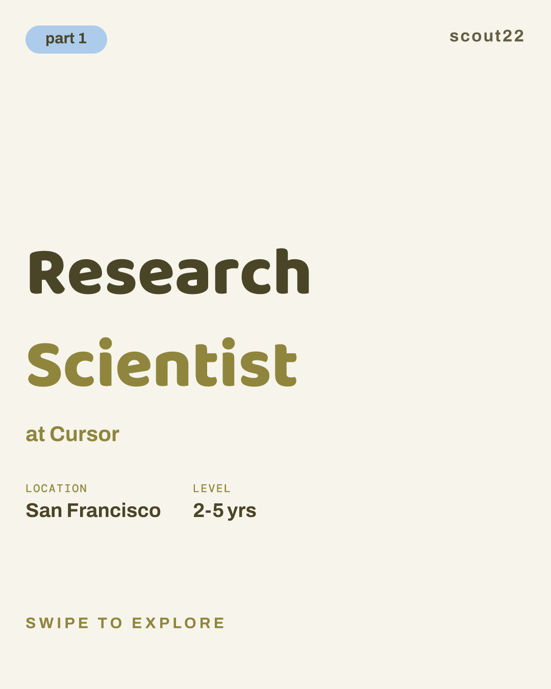 Research Scientist at Cursor