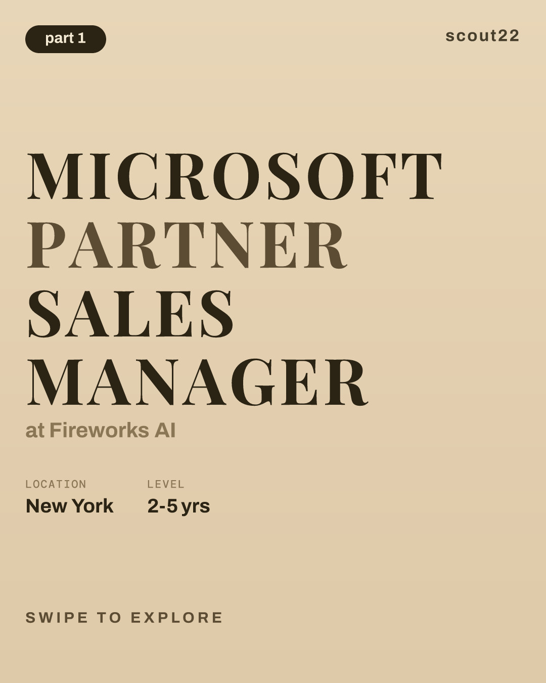 Microsoft Partner Sales Manager at Fireworks AI