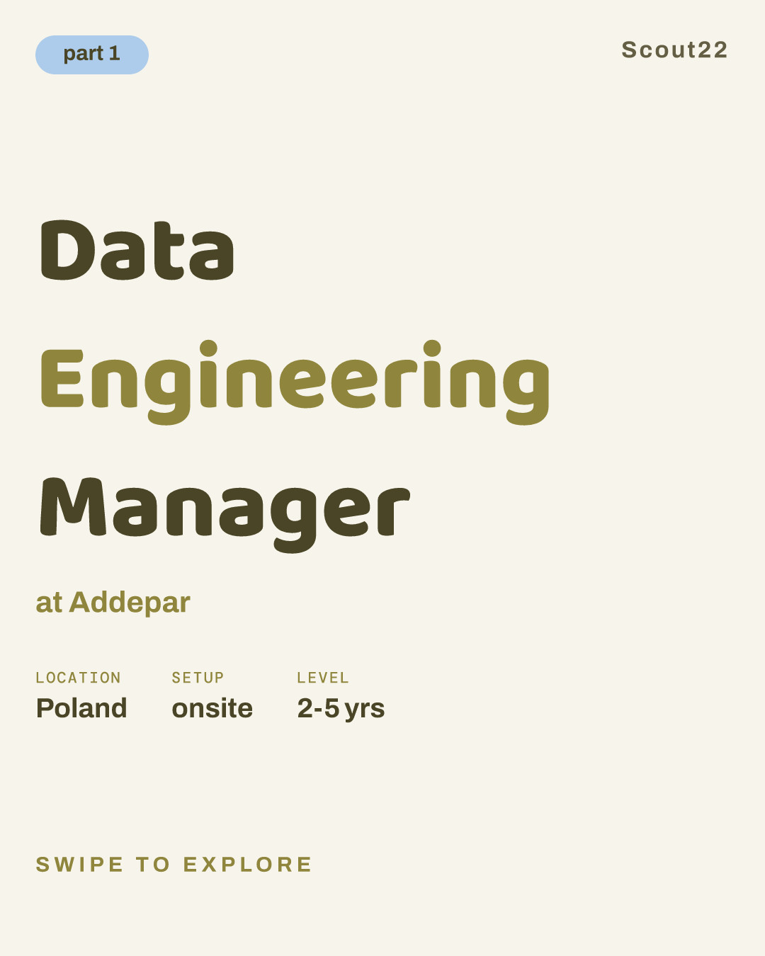 Data Engineering Manager at Addepar