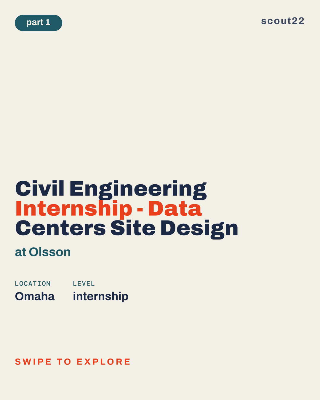 Civil Engineering Internship - Data Centers Site Design at Olsson