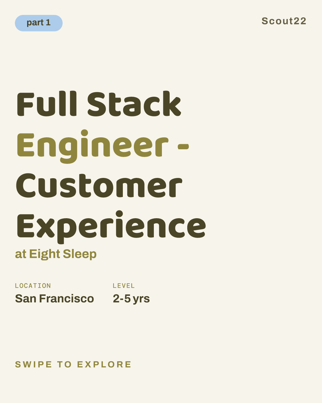 Full Stack Engineer - Customer Experience at Eight Sleep