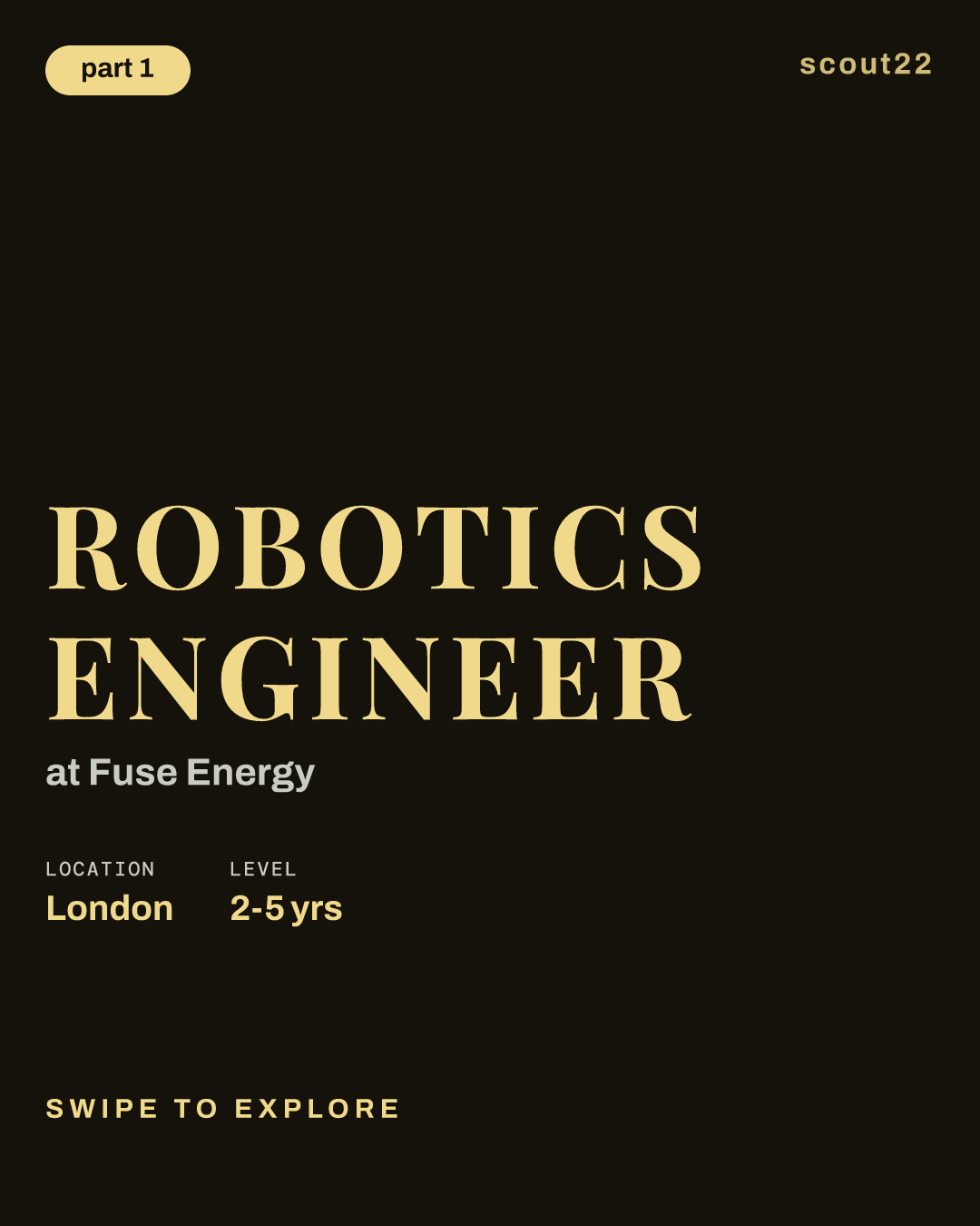 Robotics Engineer at Fuse Energy