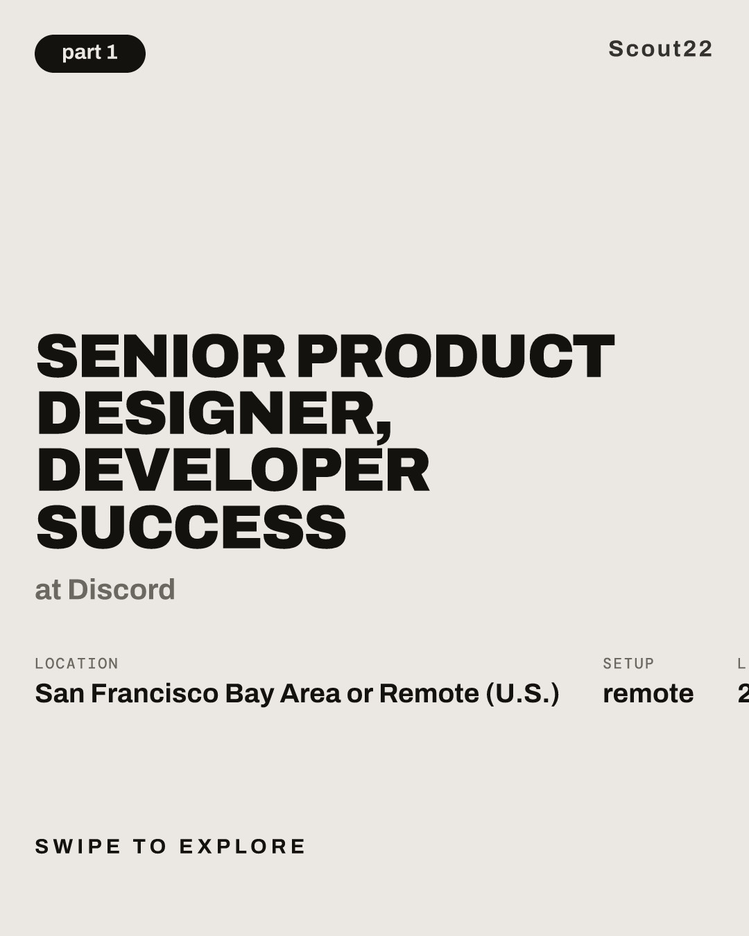 Senior Product Designer, Developer Success at Discord
