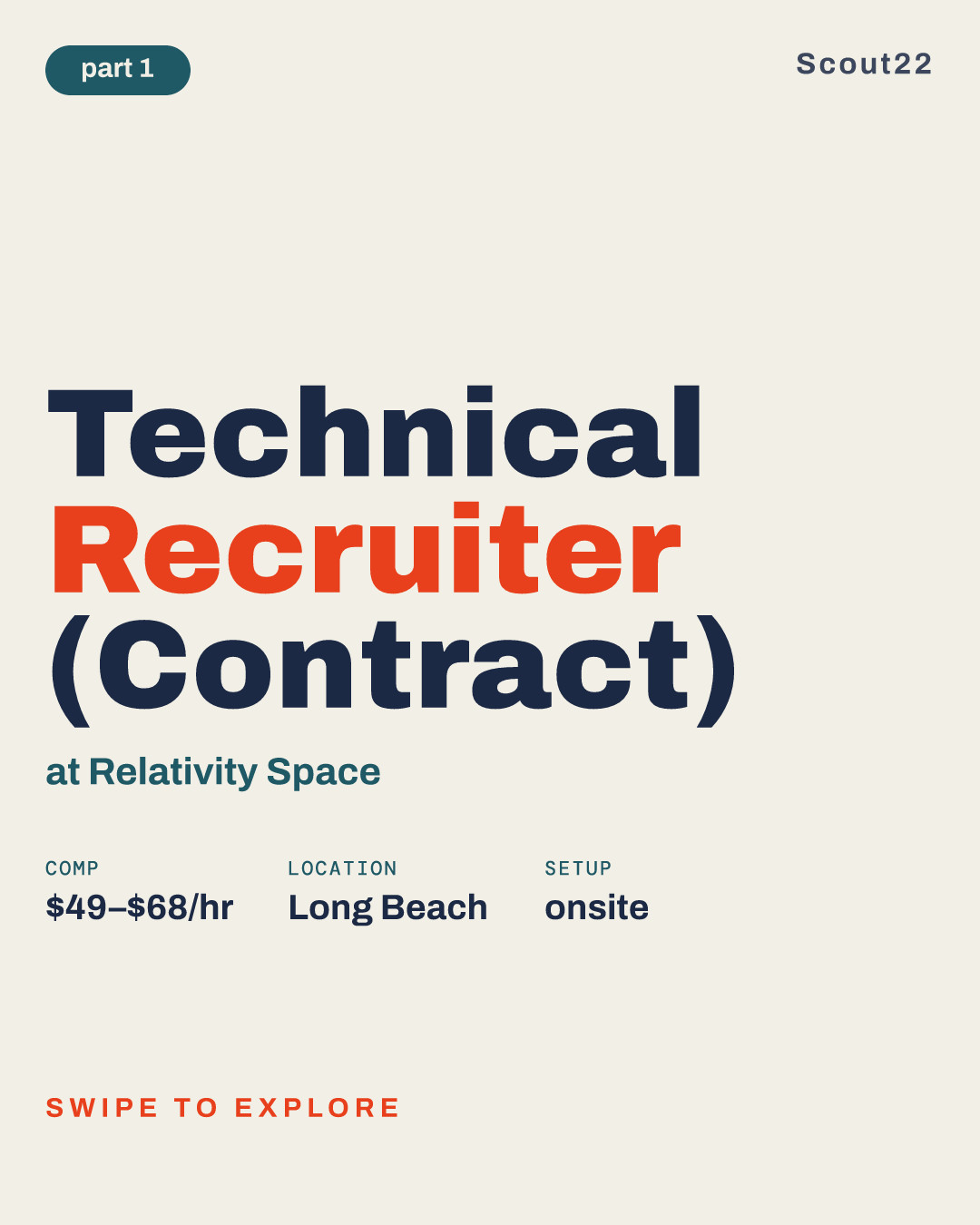 Technical Recruiter (Contract) at Relativity Space