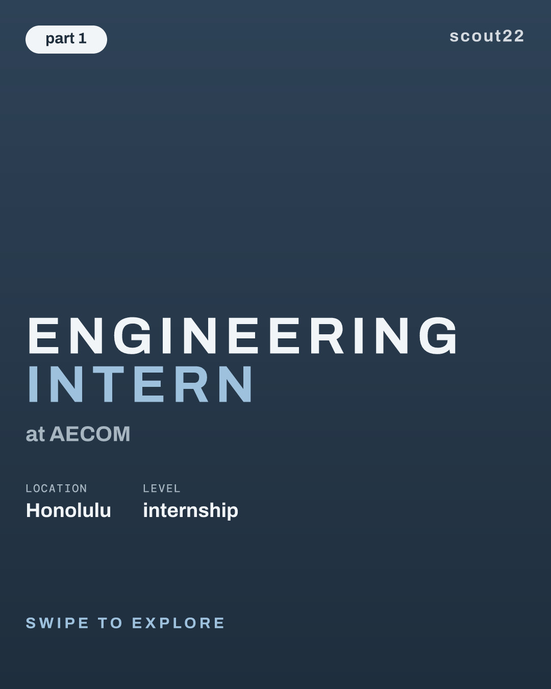 Engineering Intern at AECOM