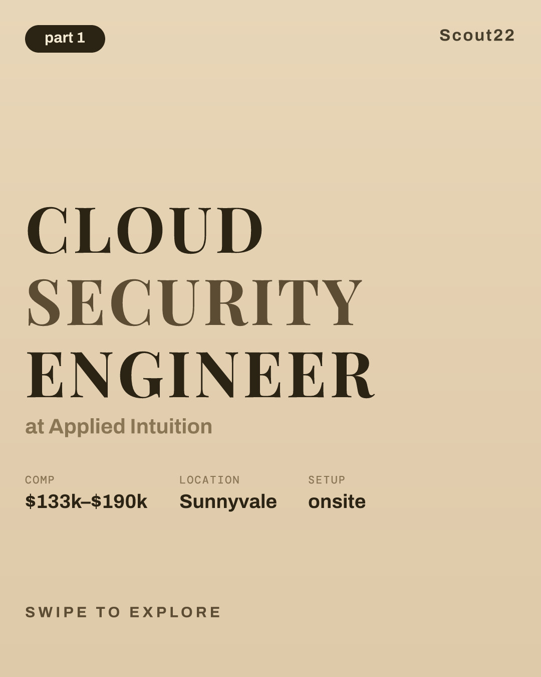 Cloud Security Engineer at Applied Intuition