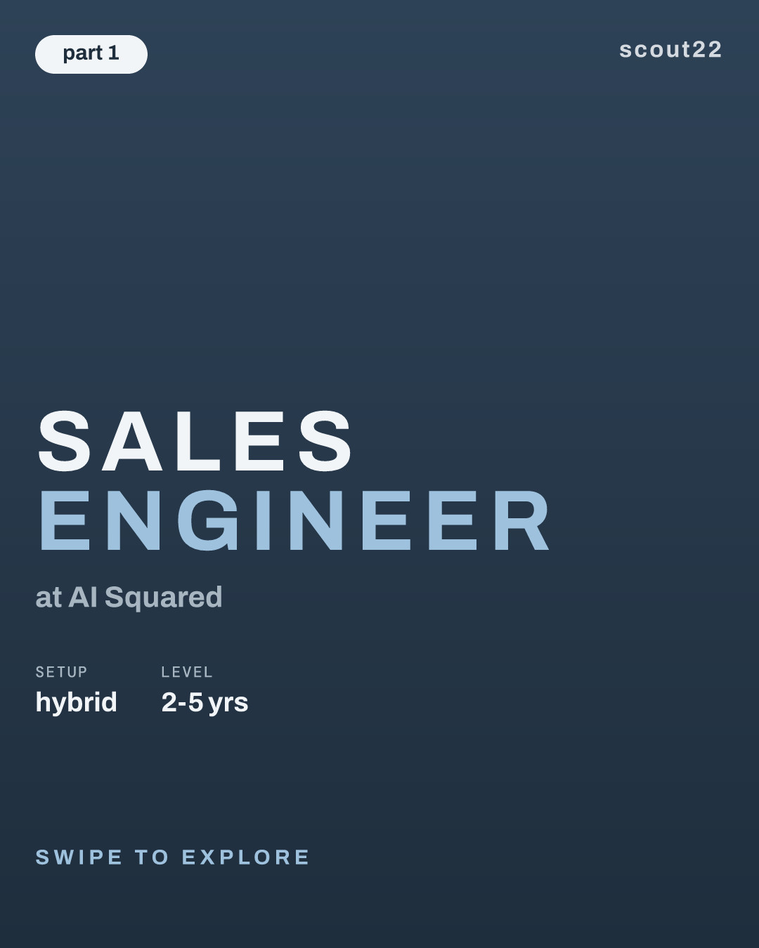 Sales Engineer at AI Squared