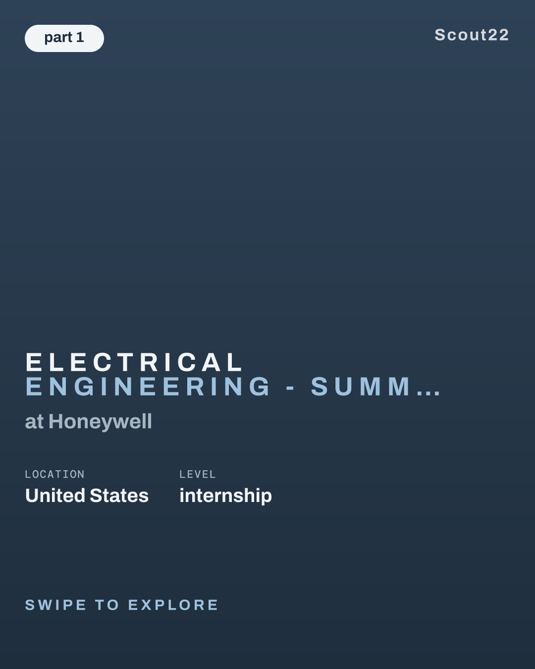 Electrical Engineering - Summer 2027 Intern (US Person Required) at Honeywell