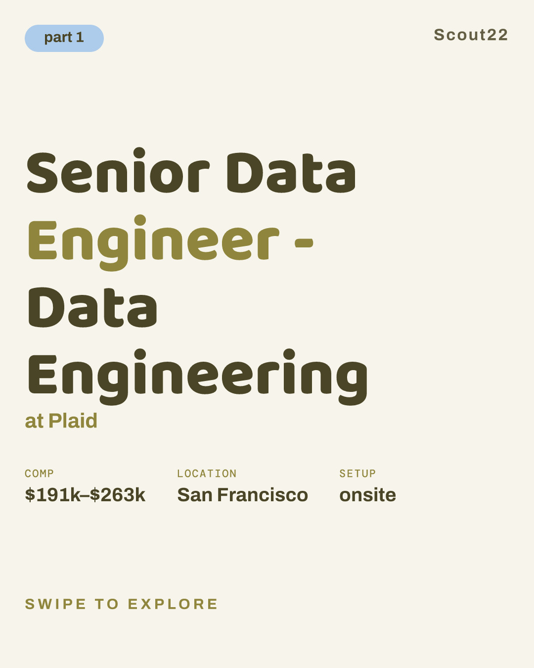 Senior Data Engineer - Data Engineering at Plaid