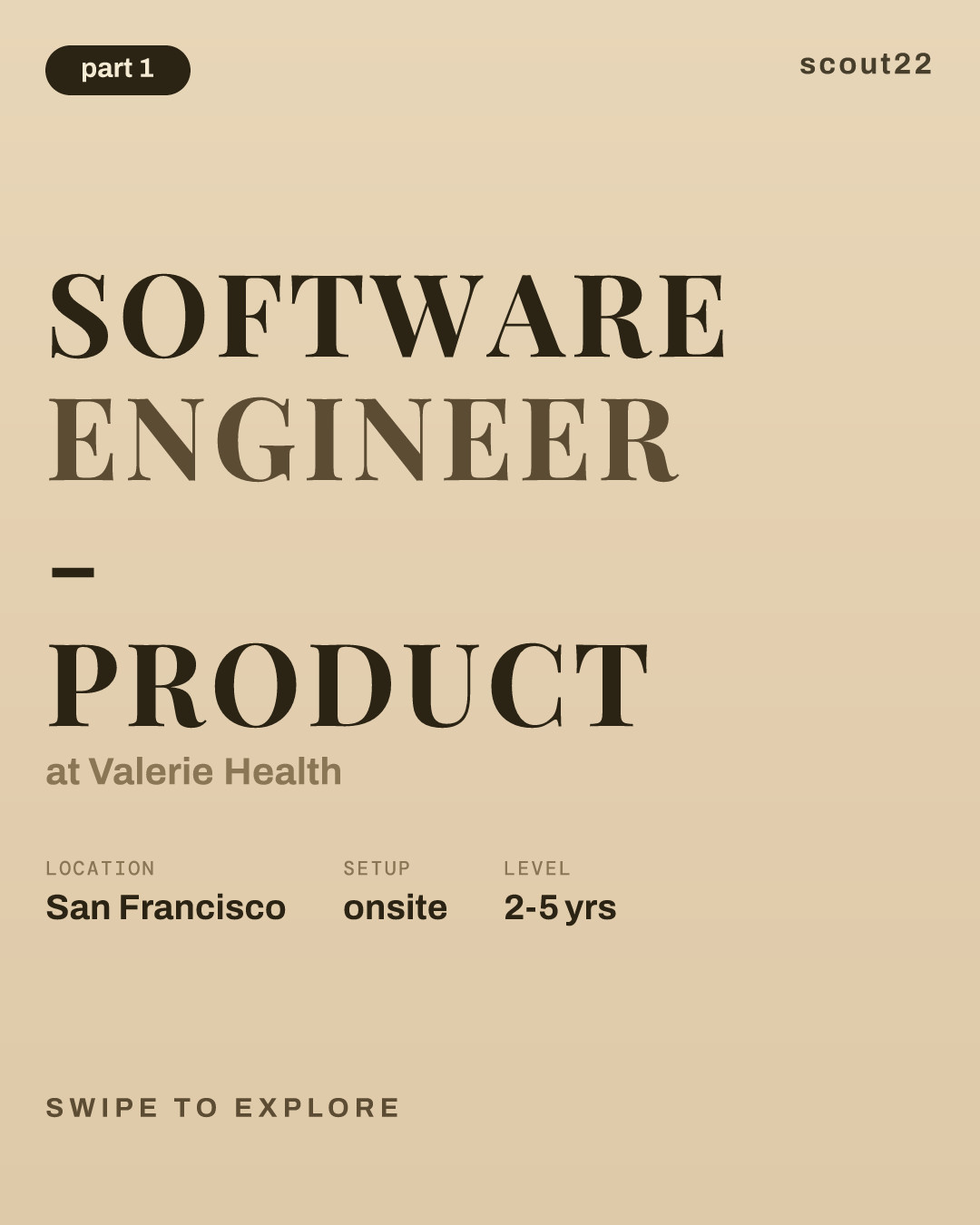 Software Engineer - Product at Valerie Health