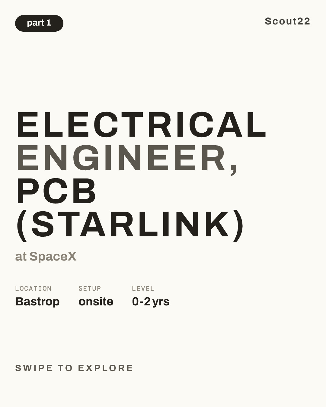 Electrical Engineer, PCB (Starlink) at SpaceX