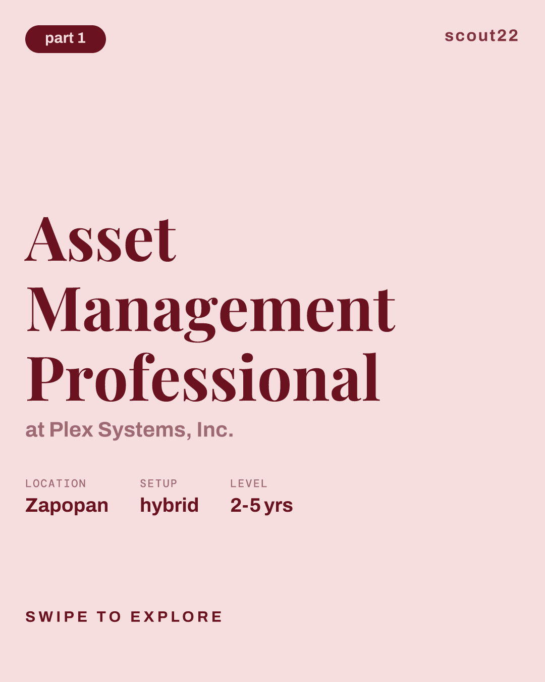 Asset Management Professional at Plex Systems, Inc.
