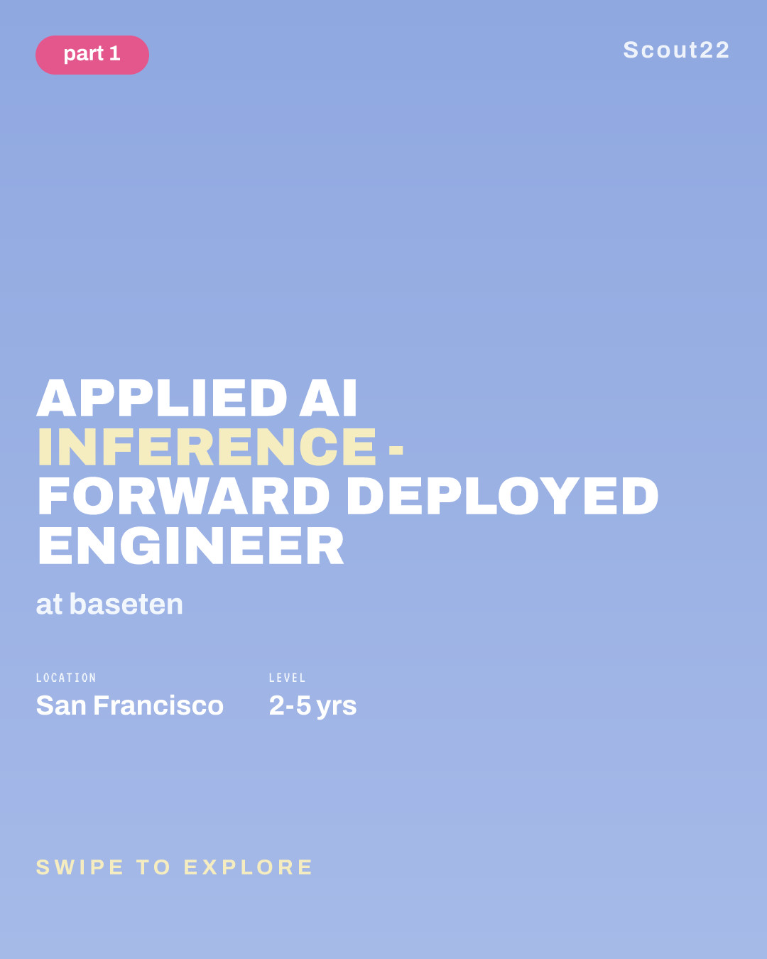 Applied AI Inference - Forward Deployed Engineer at baseten
