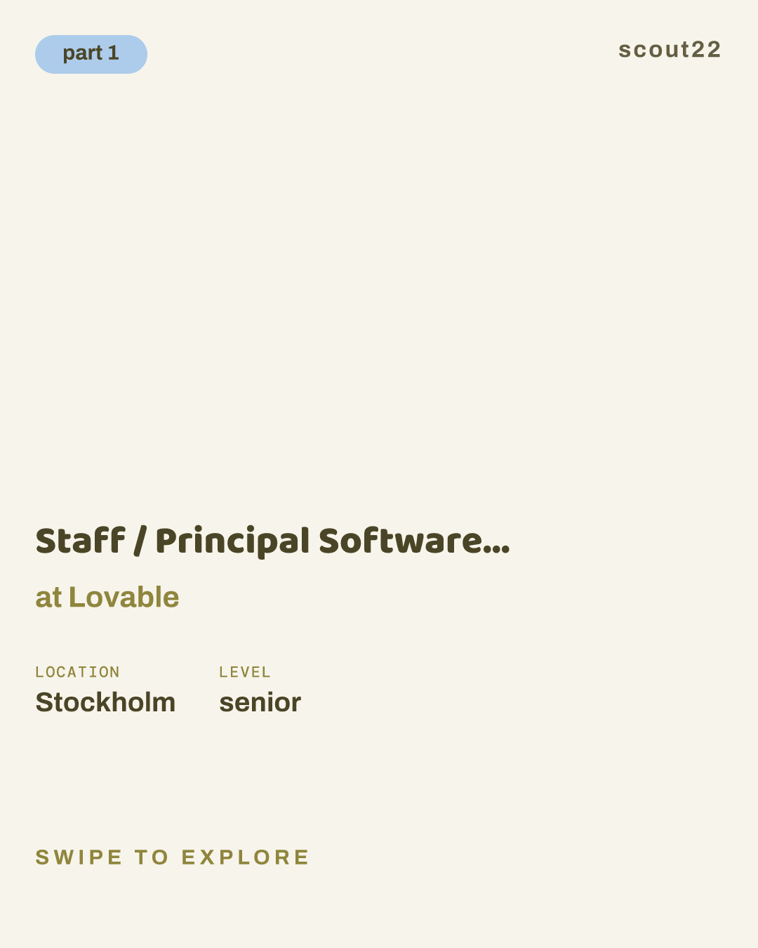 Staff / Principal Software Engineer, Product at Lovable
