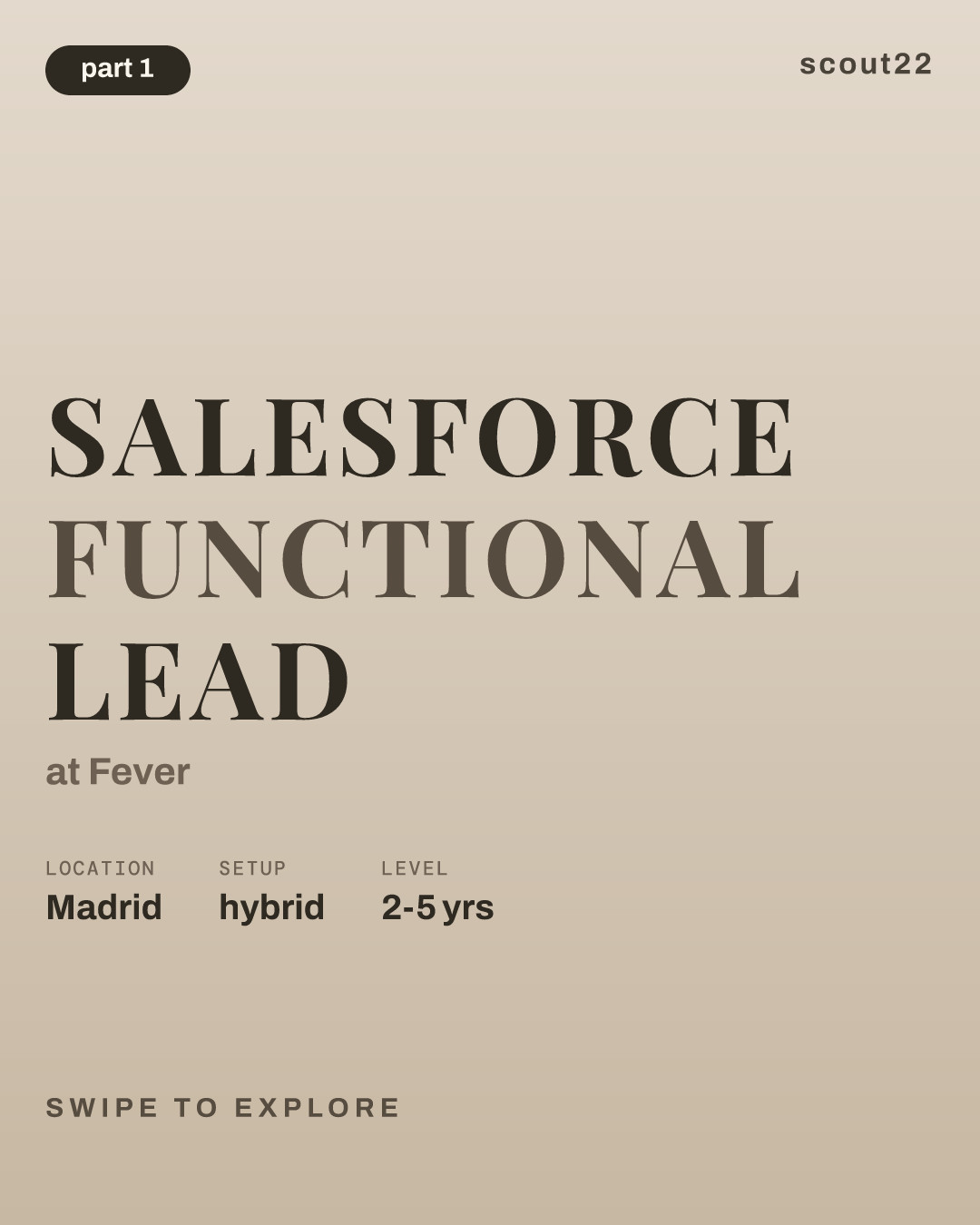 Salesforce Functional Lead at Fever
