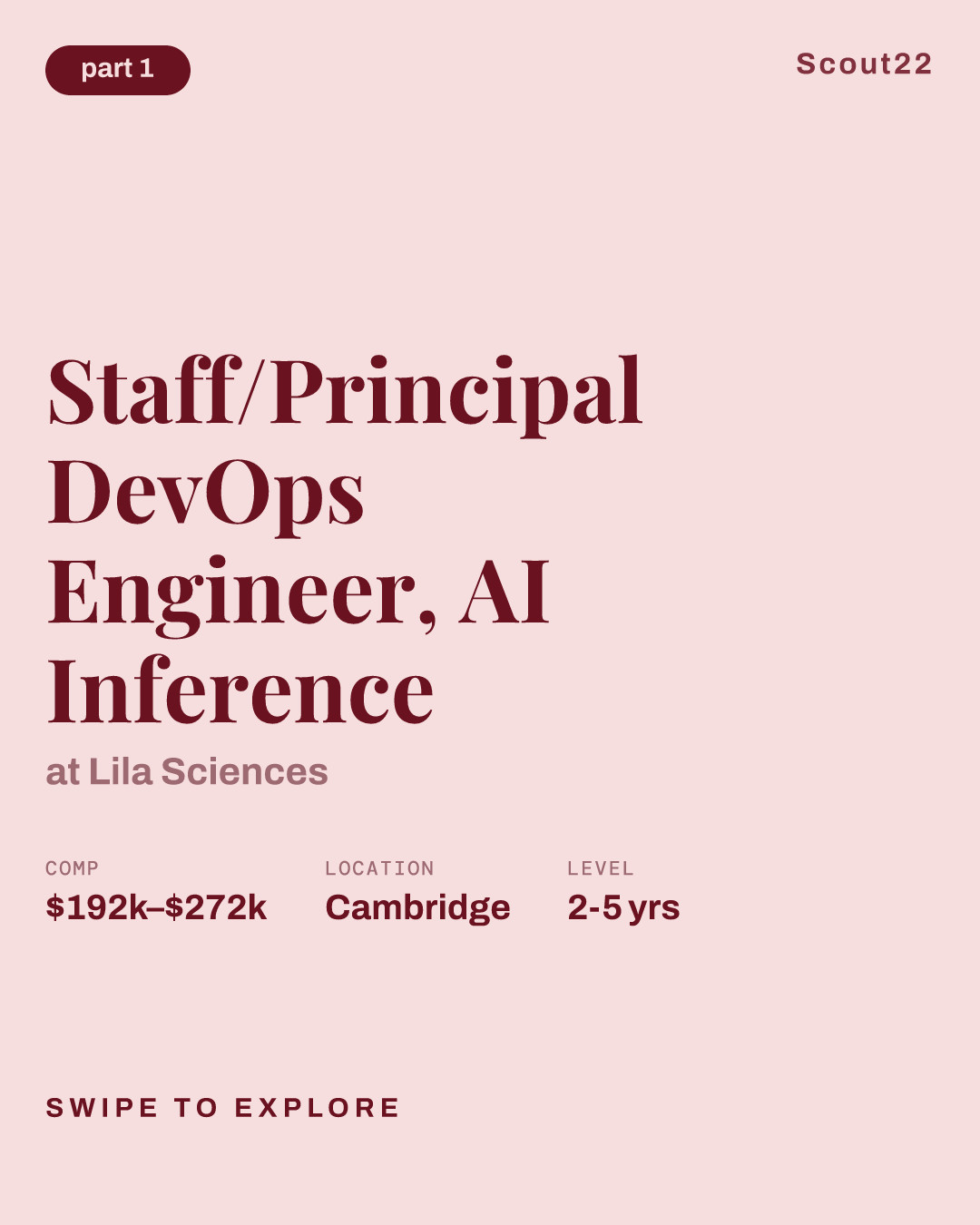 Staff/Principal DevOps Engineer, AI Inference at Lila Sciences