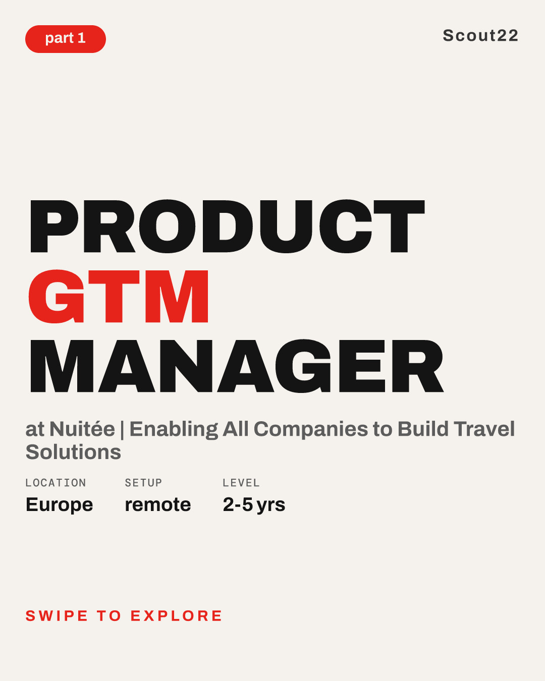 Product GTM Manager at Nuitée | Enabling All Companies to Build Travel Solutions