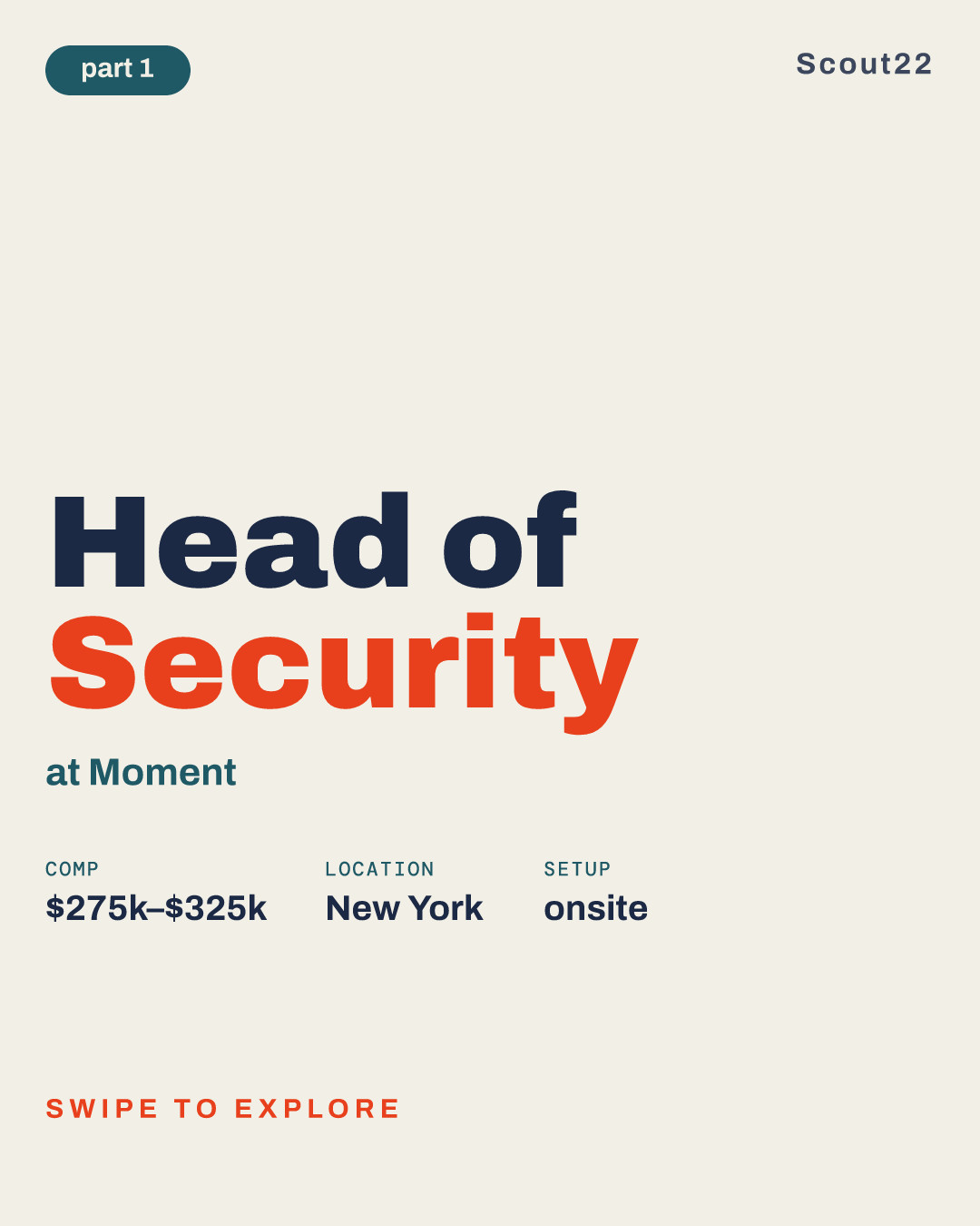 Head of Security at Moment